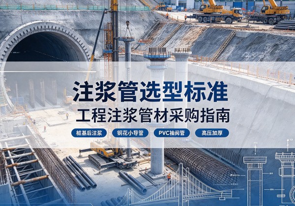 东至注浆管选型标准